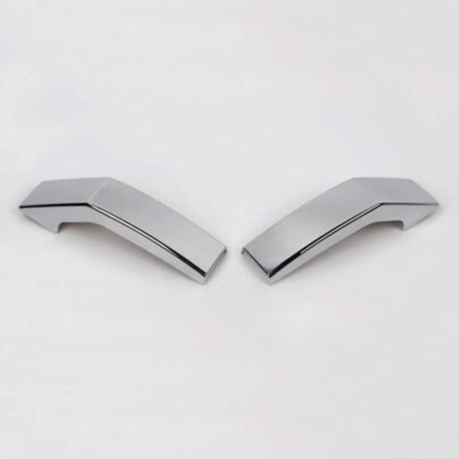 

2Pcs For Ford F150 F-150(XL, XLT) 2021-22 Chrome Front Bumper Headlight Grill Cover Trim Decorate Your Car Charming Luxury Vivid