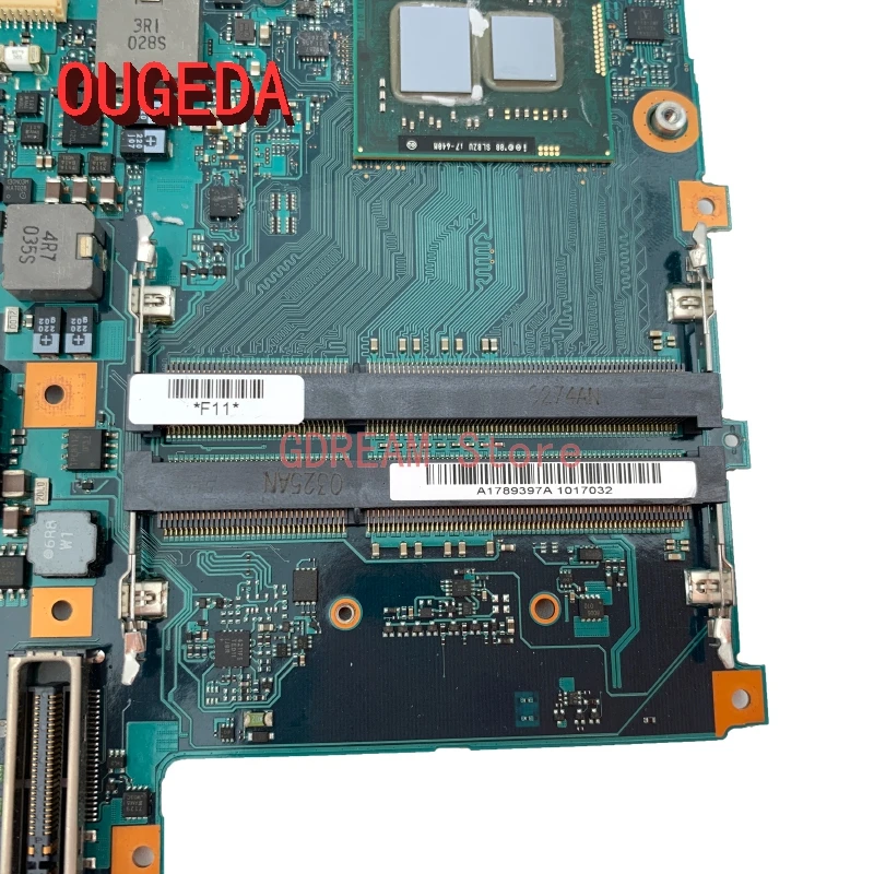 Материнская плата OUGEDA для ноутбука HP ZBOOK 15 G1 series 734304-001 734304-601 734304-501 с 4 слотами RAM |