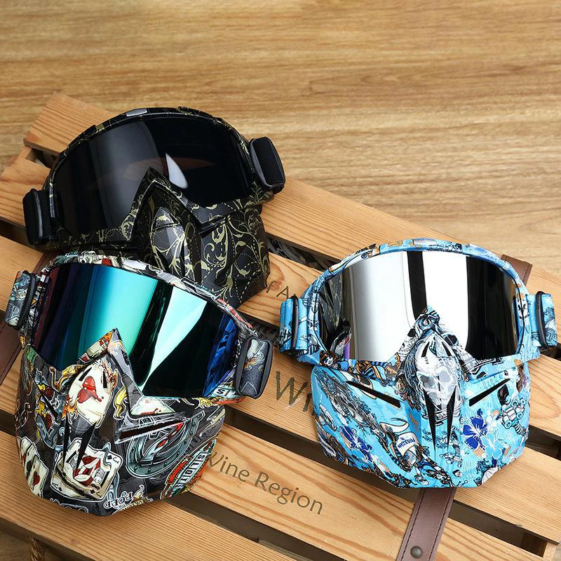 

Motorcycle goggles off-road helmet mask windproof glasses riding windproof sand mask glasses tactical protective goggles