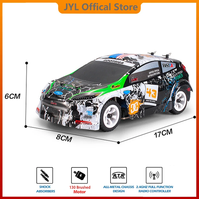 

Wltoys 284131 K989 K969 4WD 30Km/H High Speed Racing Mosquito RC Car 1/28 2.4GHz Off-Road RTR RC Rally Drift Car Indoor Toy