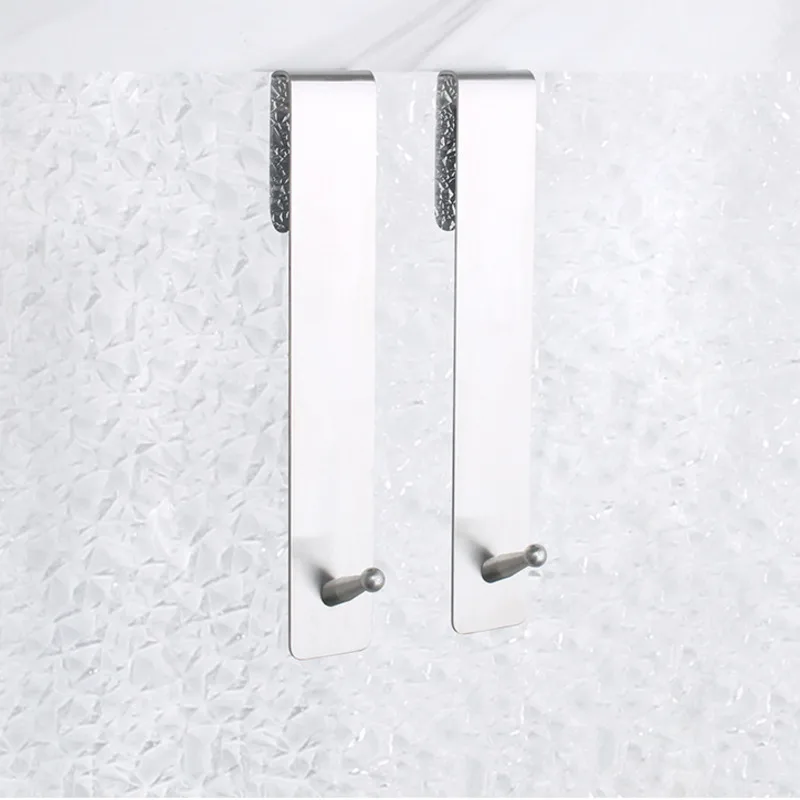 Стеклянный разделительный экран для ванной комнаты душевой Длинный крючок из