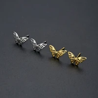 tulx korean retro butterfly earrings for women fashion cute animal brincos statement earrings party jewelry wholesale