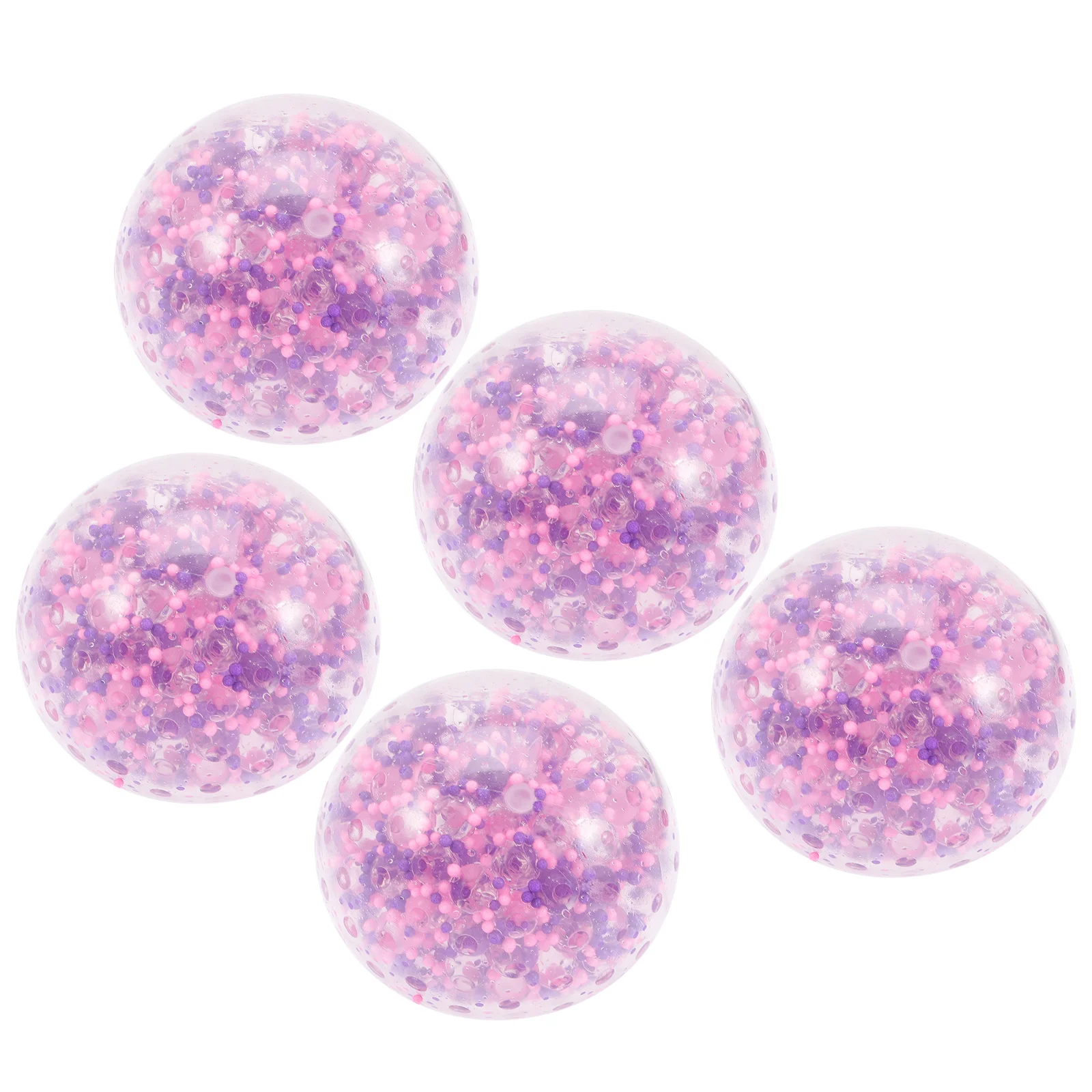 

5pcs Colors Bead Squeezing Stress Squeezing Stress Relief for Kids Adults