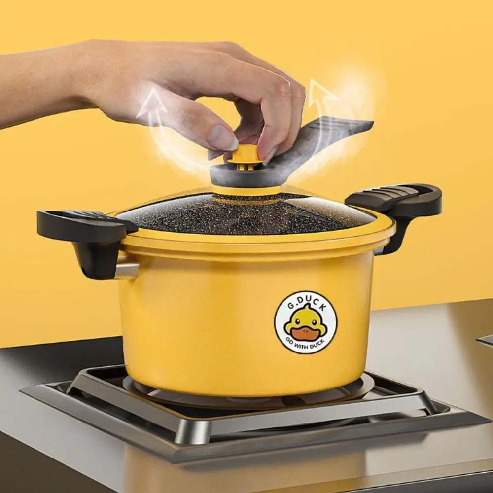 Микроскороварка с желтой уткой 3 5 л антипригарная противоожоговая бинауральной