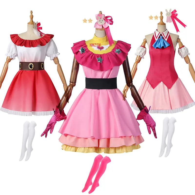 

Женский/мужской костюм для косплея Ruby Aqua Kana Arima, куртка, юбка, платье, униформа на Хэллоуин