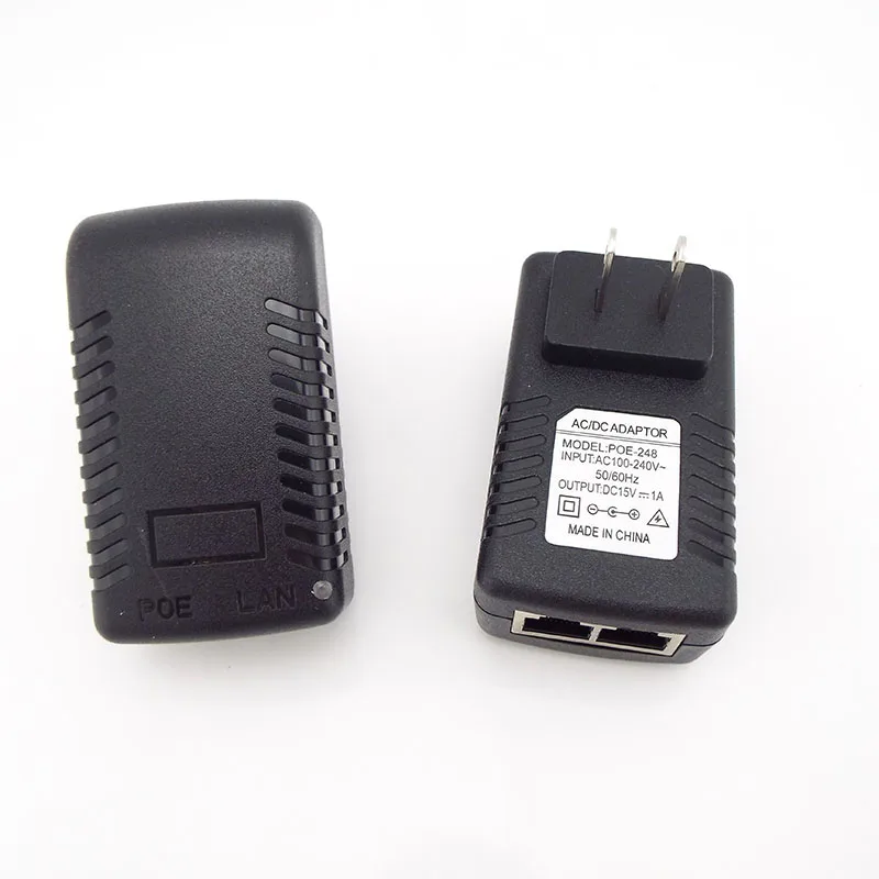 

PoE-адаптер для системы видеонаблюдения, 15 В, 1 А
