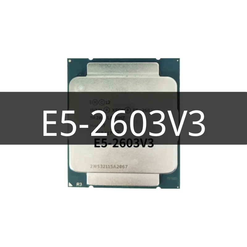 

Xeon E5-2603v3 E5 2603v3 E5 2603 v3 1,6 ГГц шестиядерный шестипоточный ЦПУ процессор 15M 85 Вт LGA 2011