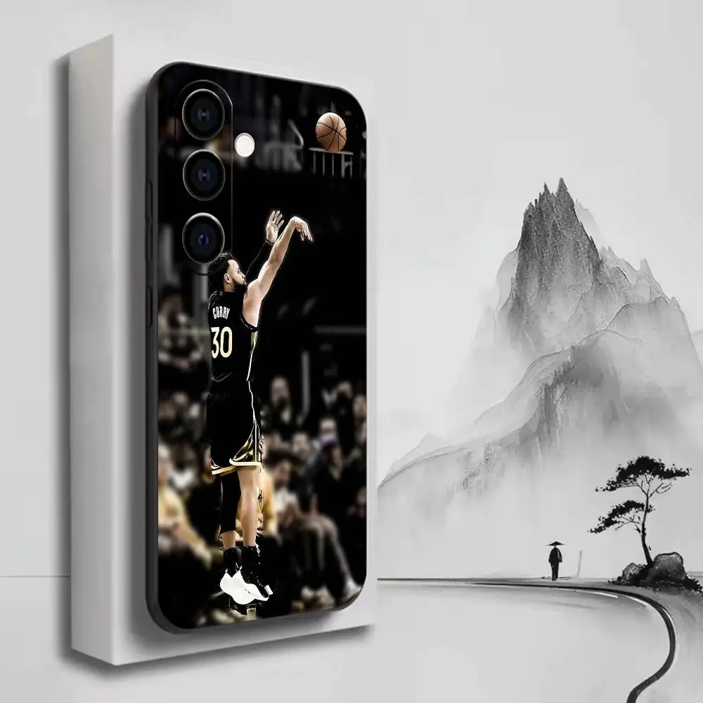Фото Чехол для телефона SC-S-Stephen Curry Threezus для Samsung A72, A53, A71, A70, A52, A73, A51, силиконовый, черный, мягкий №2