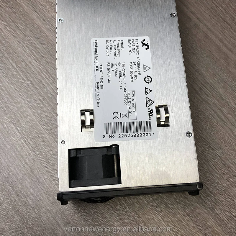 В наличии Выпрямитель 2 кВт 48 2000 Вт Eltek FP2 Flatpack2 48/2000 HE Модуль выпрямителя Номер