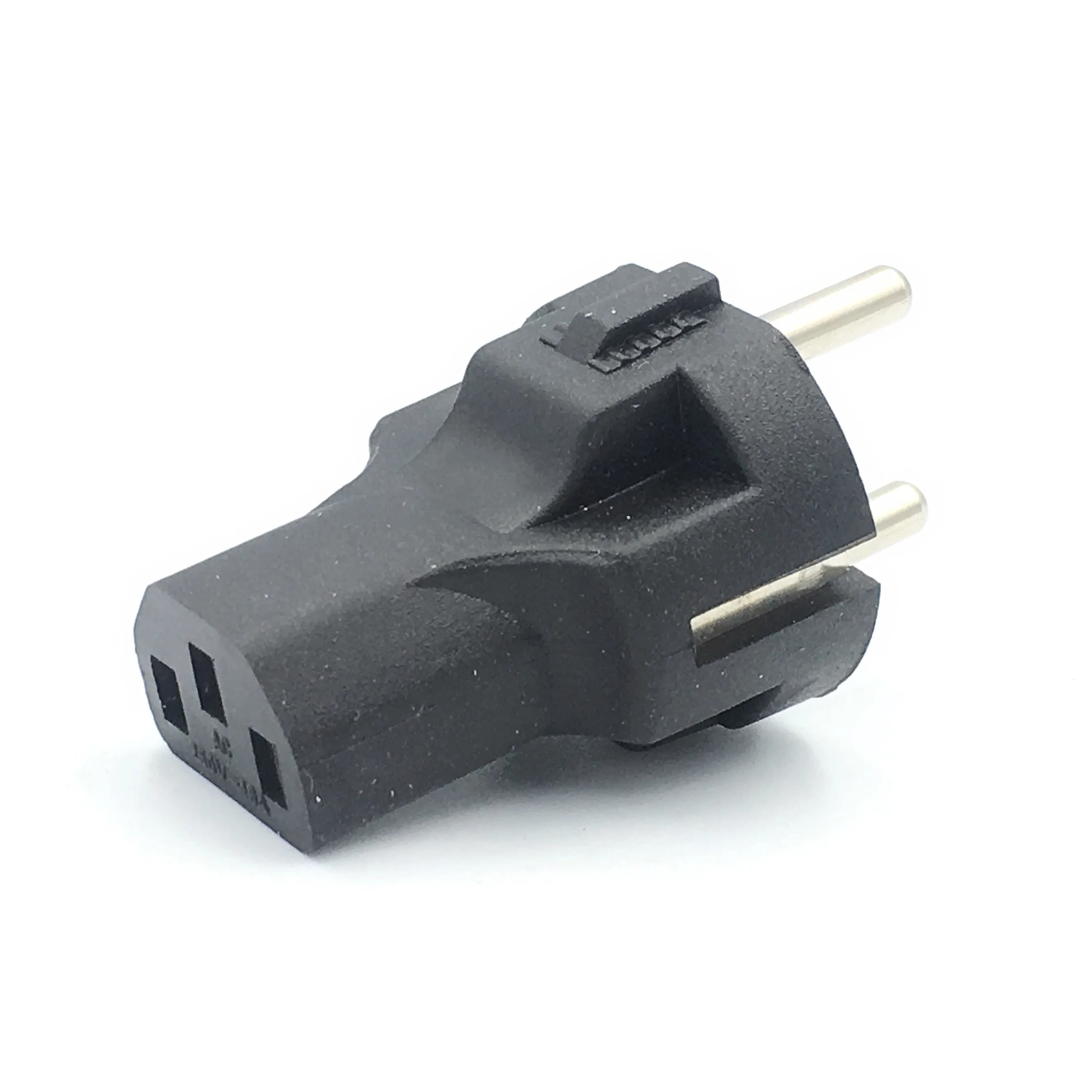 Новый адаптер питания с вилкой Стандарта ЕС на IEC320 C13 штекер переменного тока