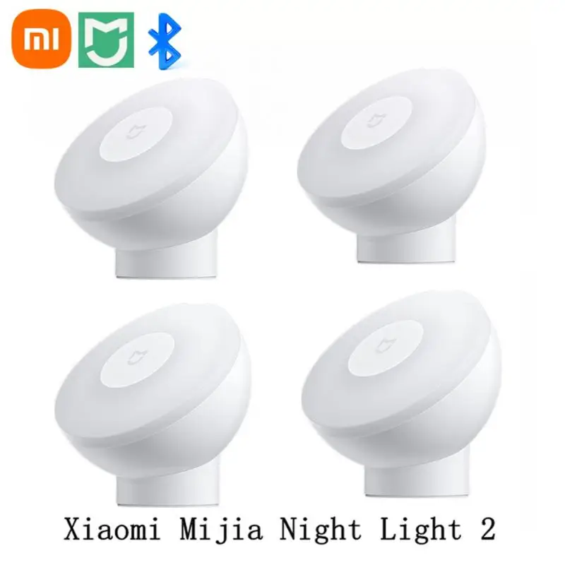 

Xiaomi Mijia Nachtlampje 2, Bluetooth, версия, неизолированный, съемный, инфракрасный, умный Menselijk lichaam, датчик освещенности, Werken через приложение