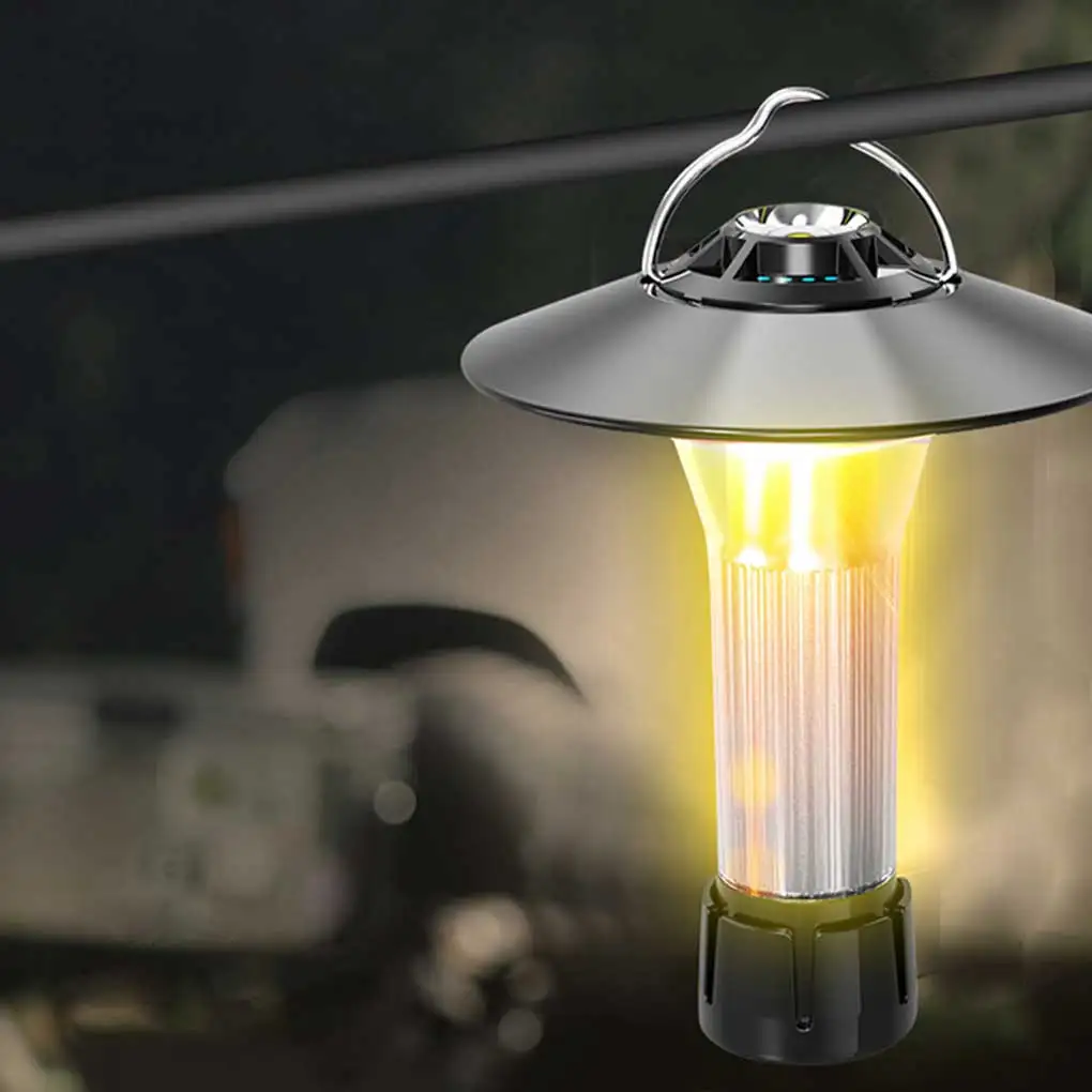 

Portable Lantern Rechargeable Adjustable Hiking Lamp