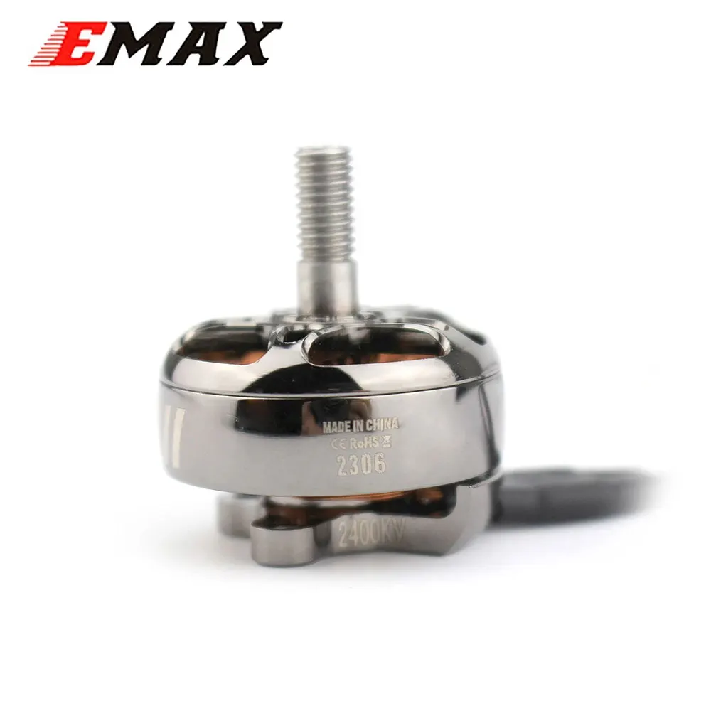 EMAX ECOII V2 ECO II 2306 КВ/кв 3-6S бесщеточный двигатель для радиоуправляемых FPV гоночных