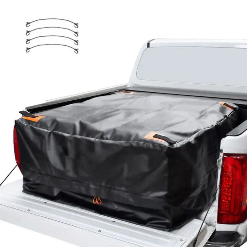 

Truck Bed Cargo Bag Waterproof Car Rooftop Cargo Large Capacity Luggage Carrier Oxford Cloth Bag For Camping Traveling Truck