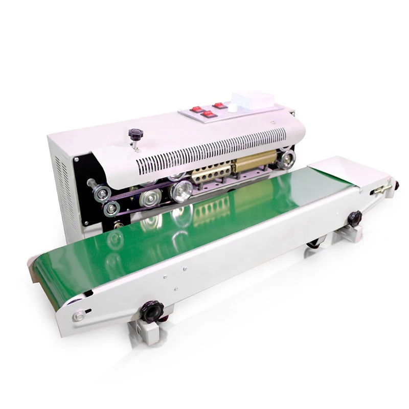 

Automatic 690w Continuous Heat Sealing Aluminum Foil Plastic Bag Paper Bags Sealing Machine