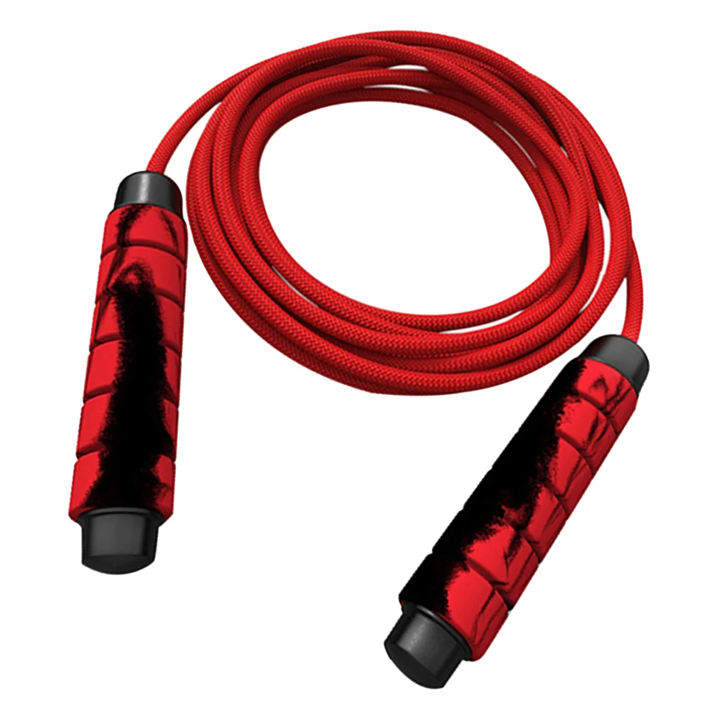 

Adult Jump Rope Fitness Weighted Handle Duplex Bearing Handles Student Skipping