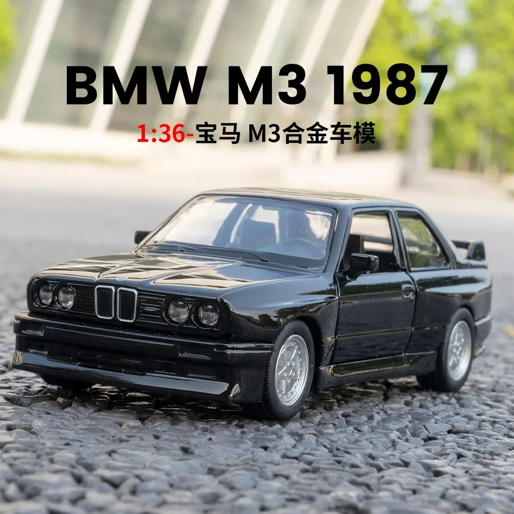 Коллекция 1/36 года модель автомобиля BMW M3 1987 из сплава металлический литой