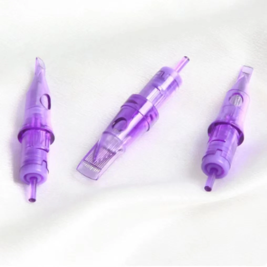 Картридж с иглой для татуировки 10 шт. одноразовые стерилизованные