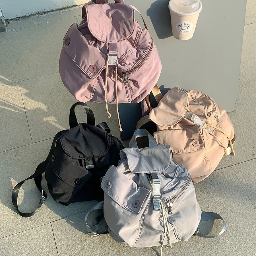 2024 новый женский нейлоновый рюкзак с карманами стильные сумки люксового бренда