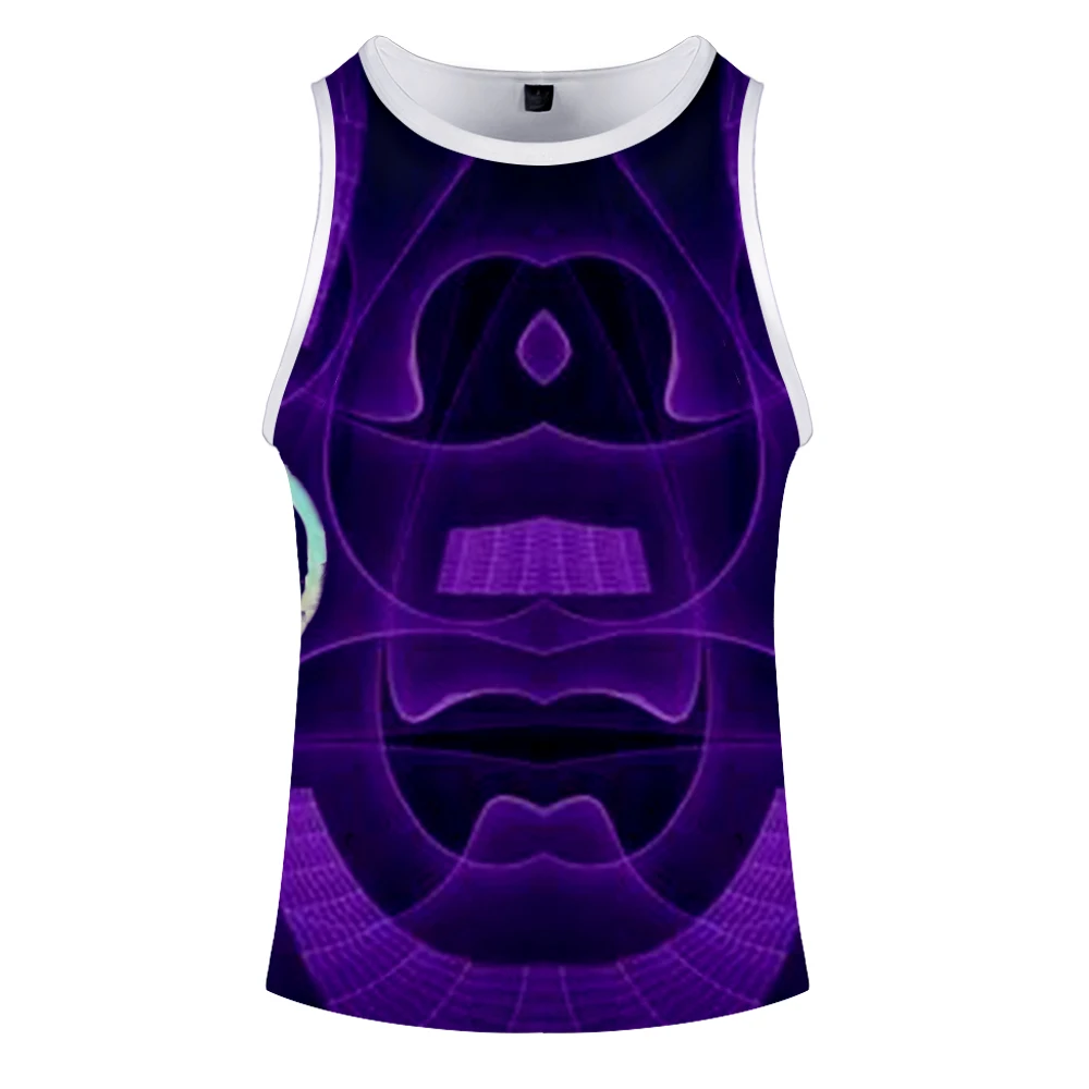 

2022 Lianshuo летняя Горячая Распродажа Новый пикантный женский жилет без рукавов повседневный модный трендовый жилет с 3D принтом Повседневный Т...