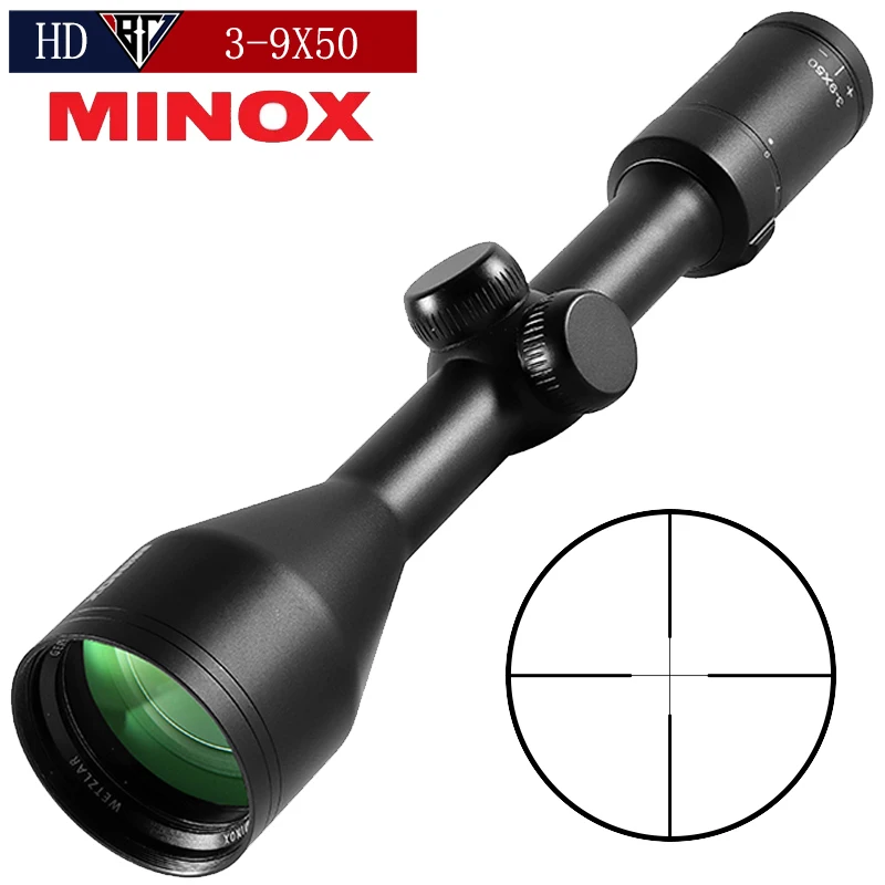 Minox Zv 3 3-9x50 Hunting Riflescope Optical Scope Telescopi