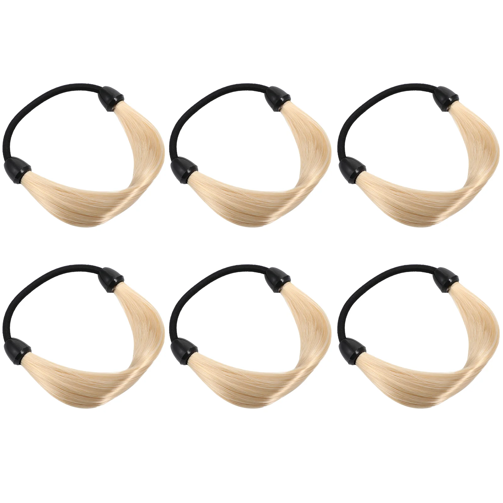 

6 шт., эластичные резинки для волос