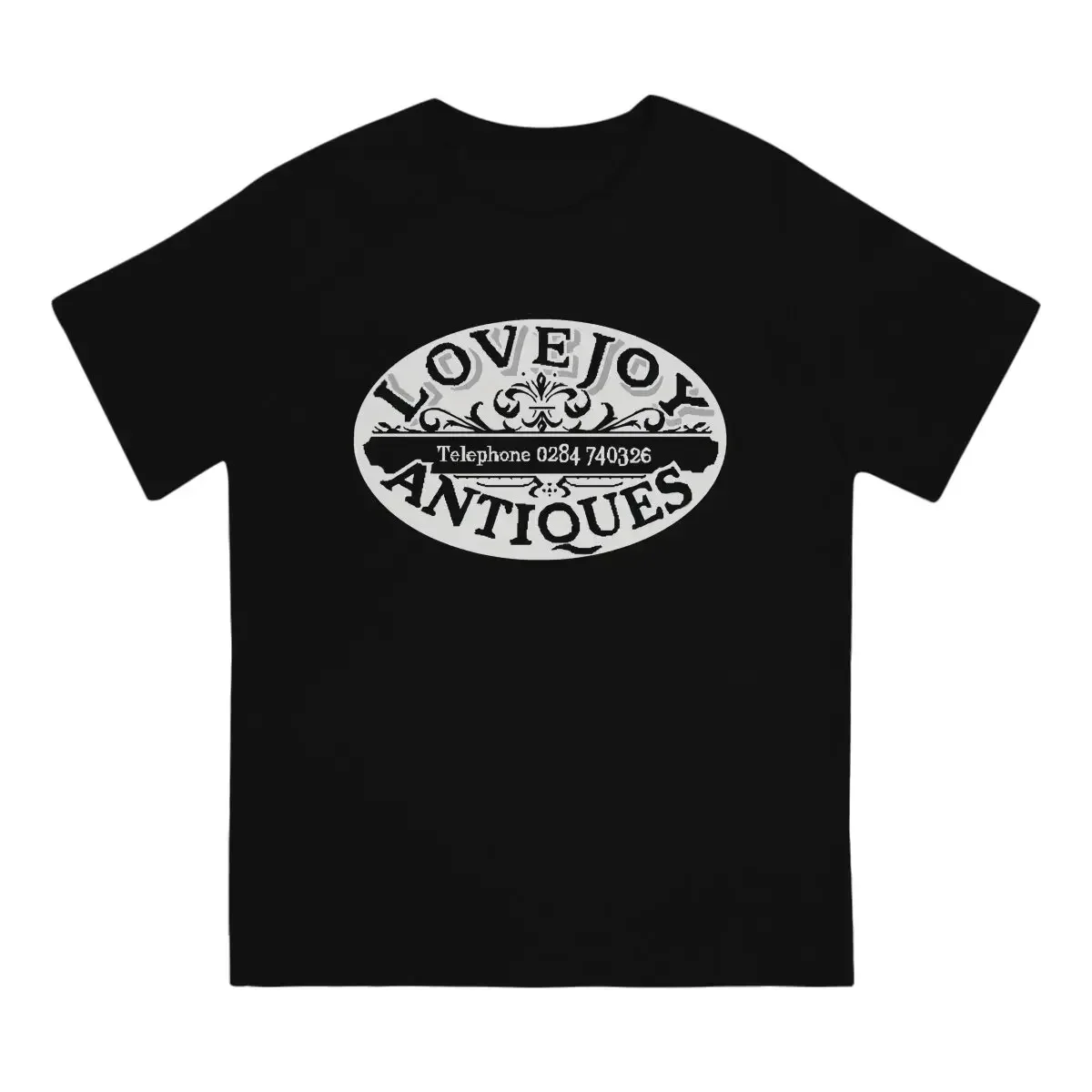 Повседневная футболка с антиквариатным рисунком Lovejoy креативная уличная одежда