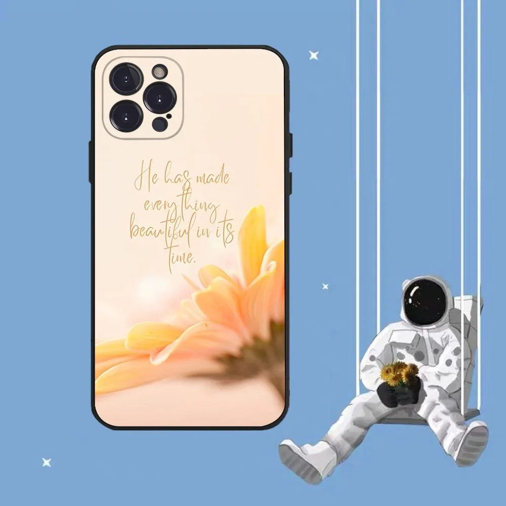 Христианская библейская приказка Чехол для телефона iPhone 15 14 11 12 13 Mini Pro XS Max Cover 6 7 8