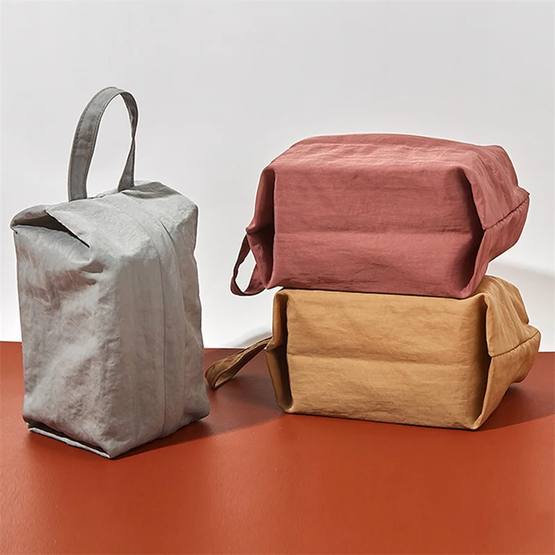

Travel Socks Storage Bags Women Foldable Box Travel Necessity Folding Case Necktie Socks Underwear Clothing Lingerie Storage Bag