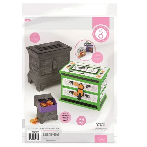 Украшение Hauntings Happy Halloween разделительная коробка металлические штампы штамп