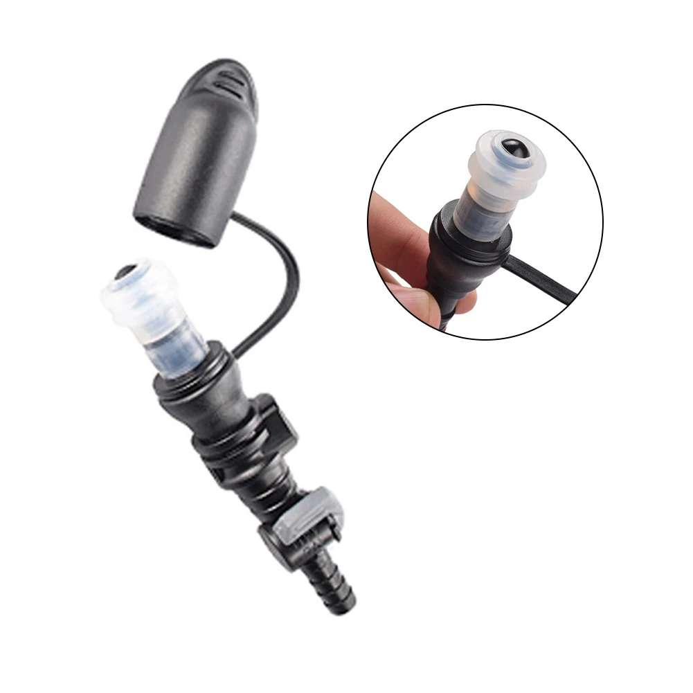 

1pc Replacement Hydration Bags Bite Valves With Cover Piping Nozzle For Water Bag Camping Hiking Cycling Sports Bladder Bag