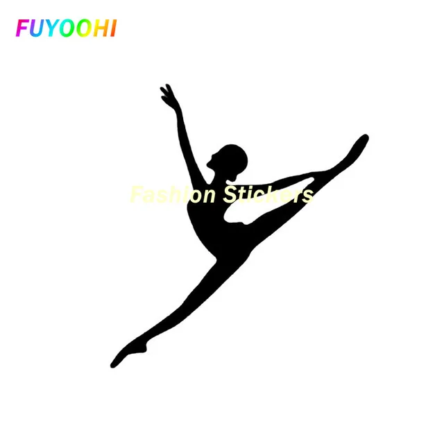 

FUYOOHI Exterior/Protection Fashion Stickers Coolest Aerobic Exercise Gymnastics Dancing Decor High Quality Vinyl Car Decals