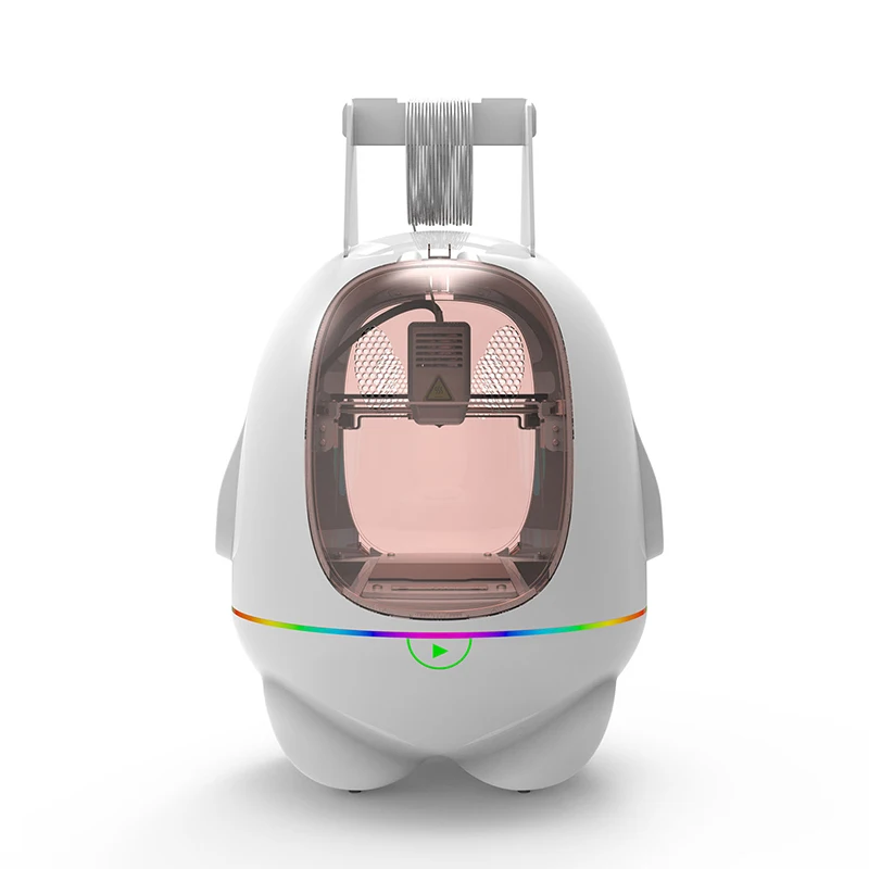 

1 шт. K5 маленький 3d принтер начального уровня DIY для детей образовательный подарок для детей настольный принтер с одним нажатием