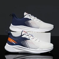 new mens shoes woven breathable sports shoes korean casual running shoes fashion men sneakers white shoes scarpe calcio tenis