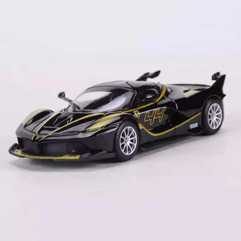 Фото Bburago литой под давлением масштаб 1:64 Ferrari FXXK спортивный автомобиль из сплава, имитация модели автомобиля, коллекция украшений, праздничный подарок, дисплей №1