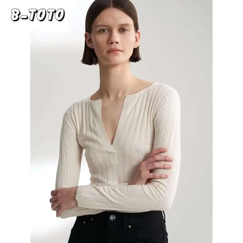 Женские Кашемировые топы Шелковый полуоткрытый Топ с воротником облегающий