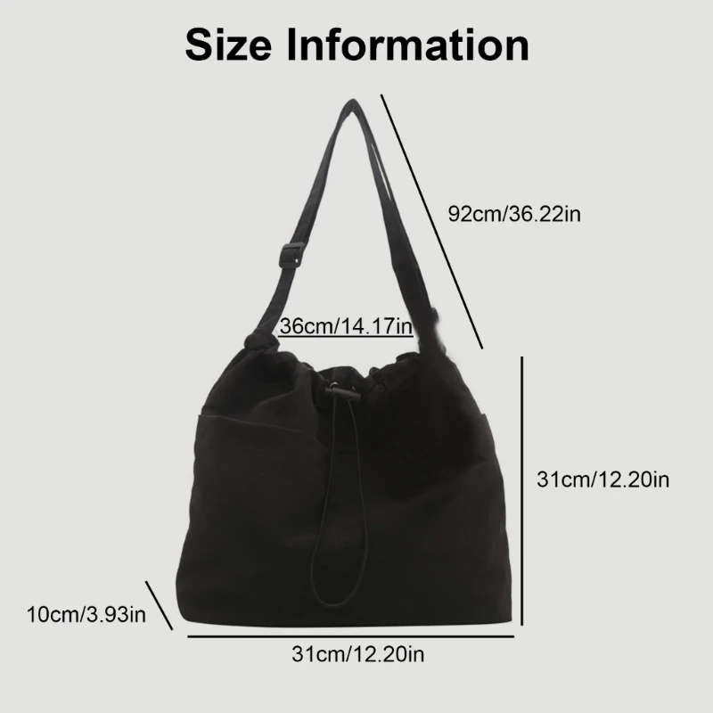 Универсальная женская сумка через плечо с вместительной сумкой для хранения