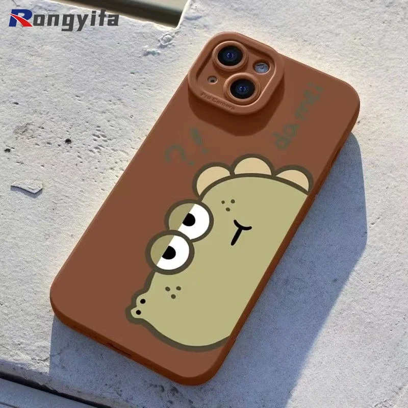Чехол для телефона Xiaomi 14 13 12s Ultra 13T 12T 12 Pro Lite 12x12s милый чехол с крокодиловой уткой