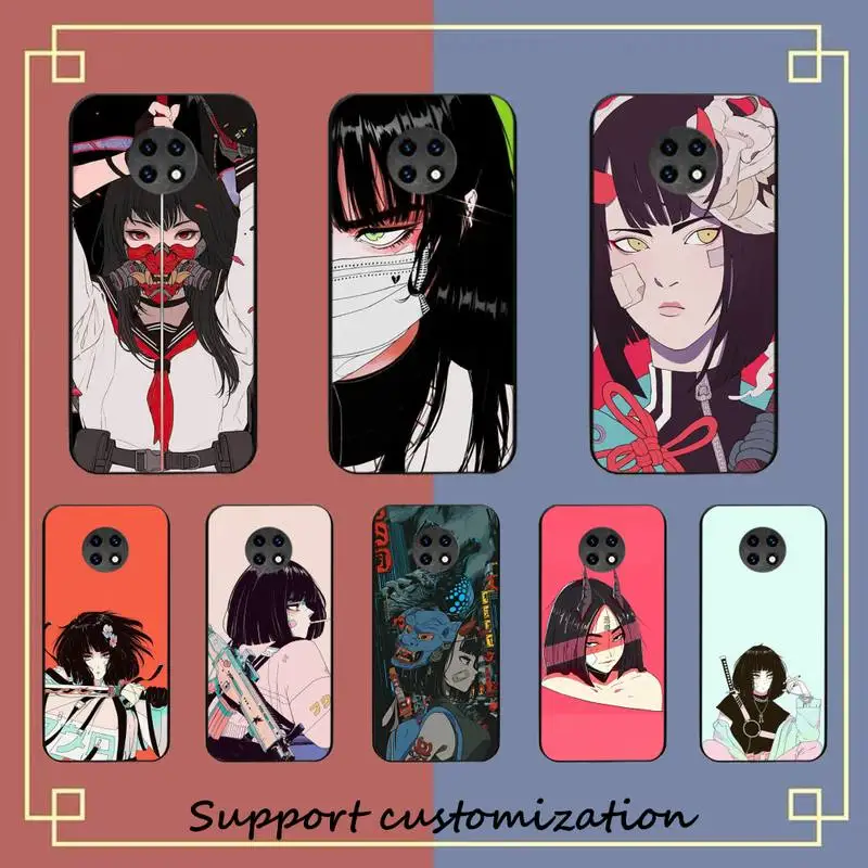 

Japanese Style Anime Girl Phone Case for Redmi Note 8 7 9 4 6 pro max T X 5A 3 10 lite pro