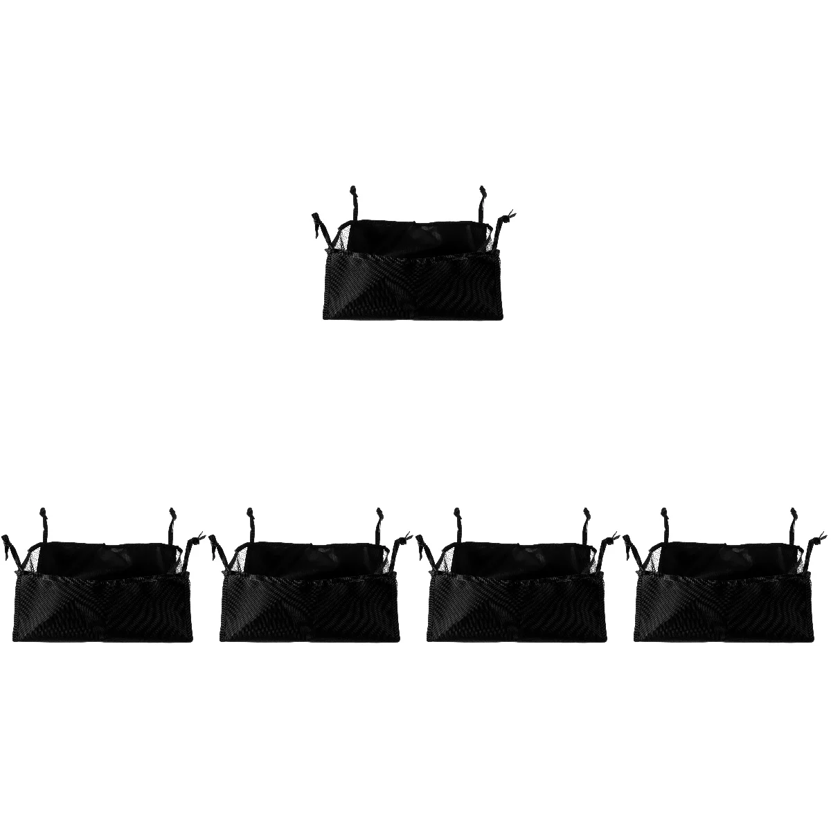 

Сумка для хранения на коляску 5 шт., Портативная сумка для прогулочных колясок, аксессуары, складная корзина из полиэстера для пожилых людей