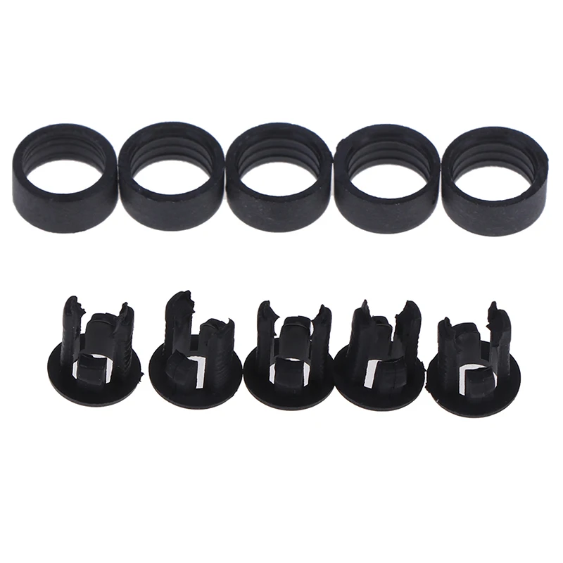 

20Set 3mm/5mm Plastic LED Holders Clips-Bezels Mounts Cases With Outer Ring Tool Parts