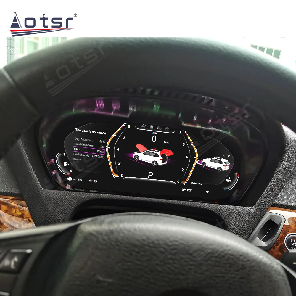 12 3 &quotдля BMW серии E90 X1 E84 Android Автомобильная цифровая кластерная ЖК-панель