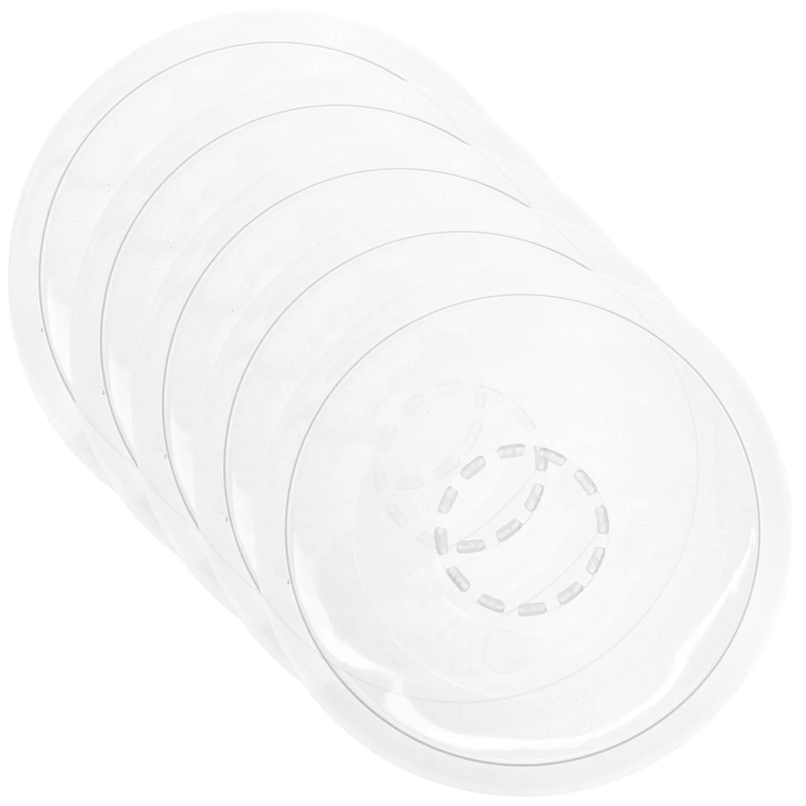 5 шт. прозрачный чехол для маховика велосипеда пластиковый спиц колеса защита