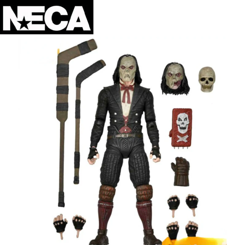 

In Stock NECA Original Ninja Turtle Global Monster Casey Phantom of The Opera 7-inch Movable Gifts for Boys