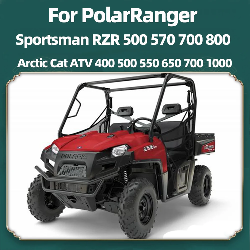 Фото 2x для Polaris Ranger Sportsman RZR 500 570 700 800 Arctic Cat ATV 400 500 550 650 700 1000 ATV UTV Аксессуары 6000K Светодиодные лампы №1