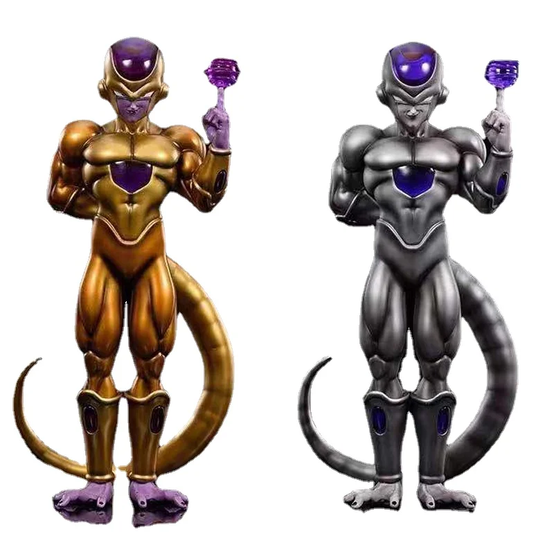 Anime dragon ball super golden frieza figure Golden Freezer figurine super black frieza PVC Action Figures Collection Model Toys