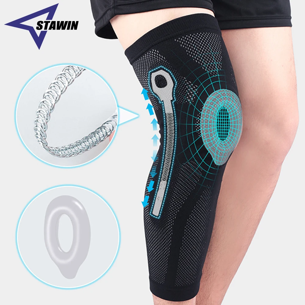 1 PC Sports Lengthen Leg Compression Sleeve Knee Protector N