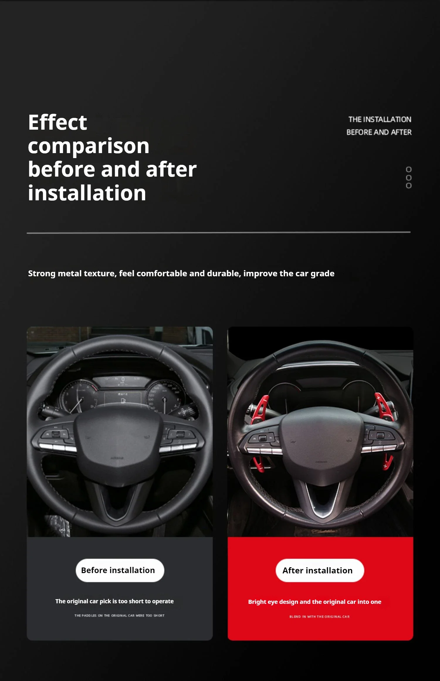 ABS автомобильный руль переключения передач наклейка DSG Gear автоаксессуары для Skoda