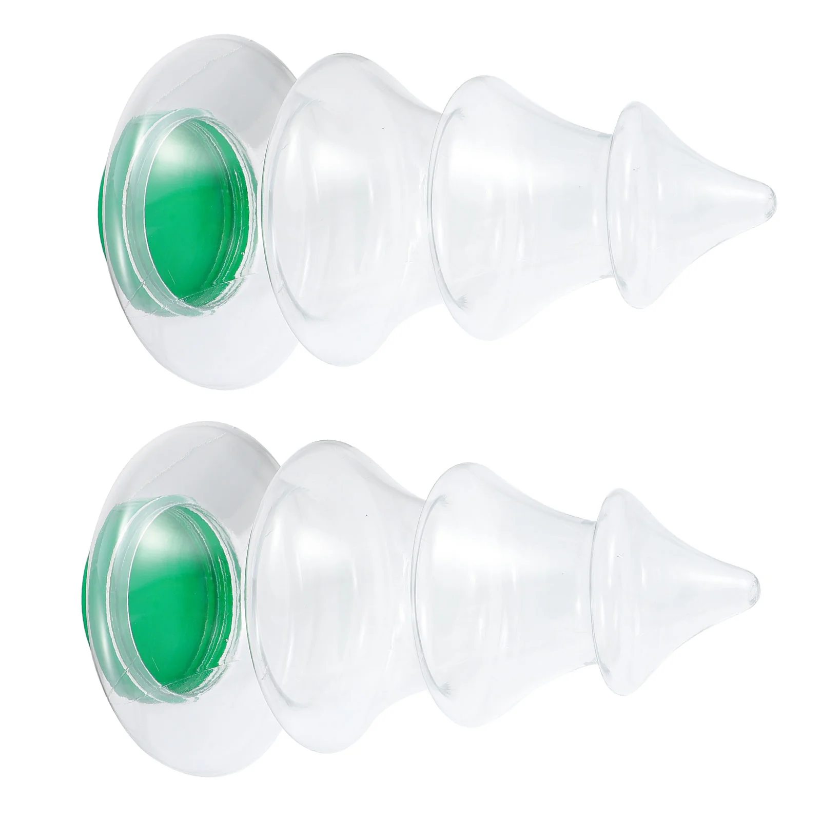 

2pcs Lovely Candy Bottles Christmas Tree Shaped Storage Bottles Wrapping Bottles