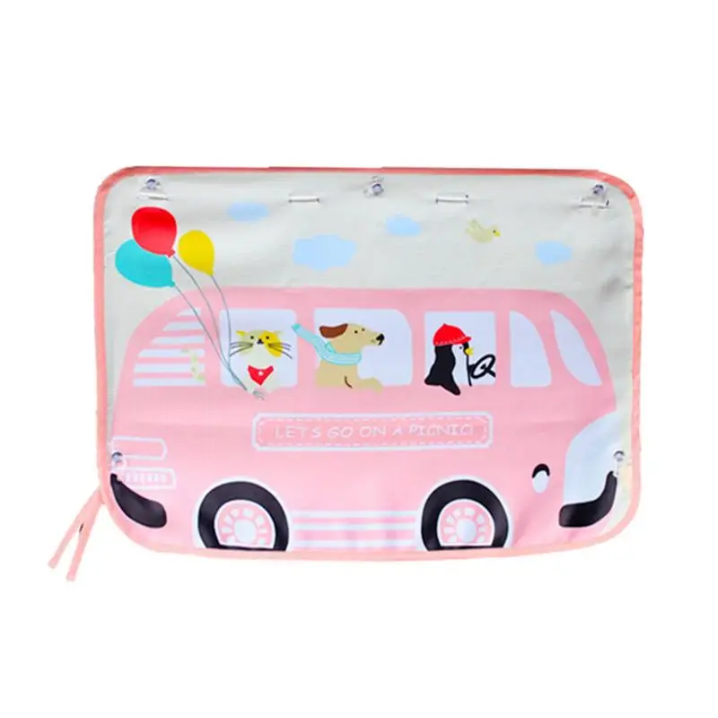 

Автомобильный солнцезащитный козырек, Автомобильный интерьер, УФ-защита, боковая защита, автомобильный дышащий мультяшный занавес для детей